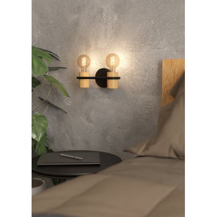 Eglo - Stenska svetilka 2xE27/40W/230V