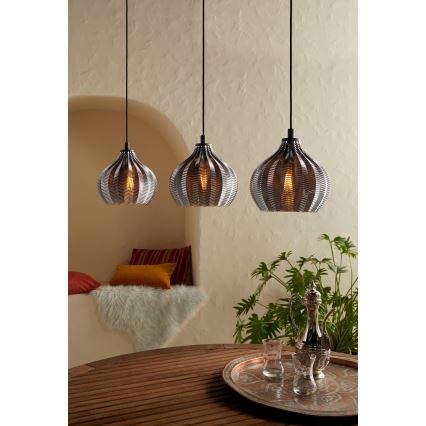 Eglo - Lestenec na vrvici 3xE27/40W/230V