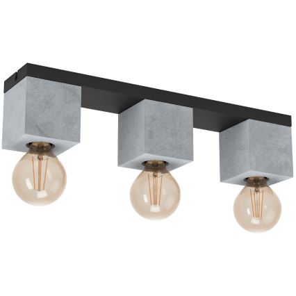 Eglo 43596 - Pritrjen lestenec PRESTWICK 3xE27/40W/230V