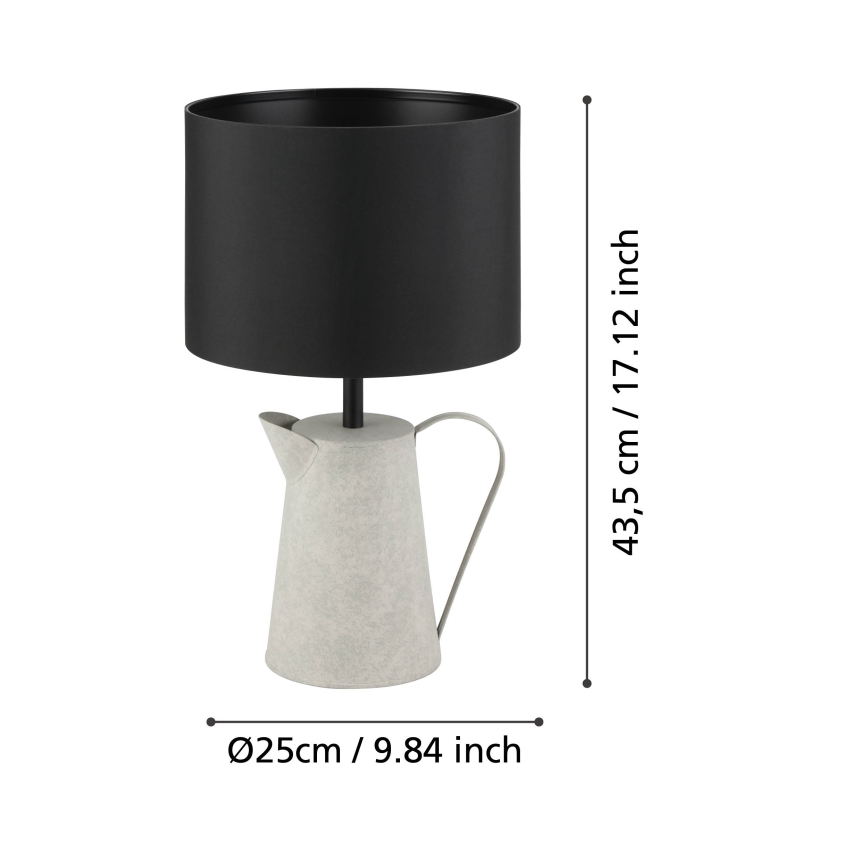 Eglo - Namizna svetilka 1xE27/40W/230V