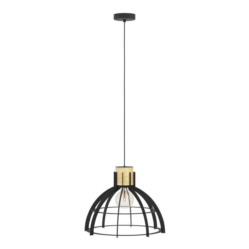 Eglo - Lestenec na vrvici 1xE27/40W/230V črna