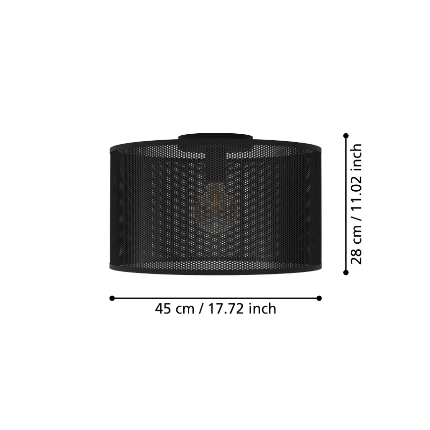 Eglo - Stropna svetilka 1xE27/40W/230V