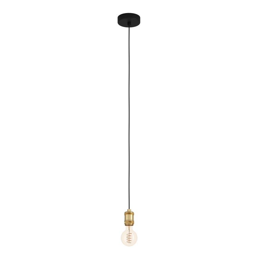 Eglo - Lestenec na vrvici 1xE27/40W/230V zlata