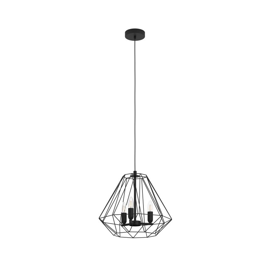 Eglo - Lestenec na vrvici 3xE14/40W/230V