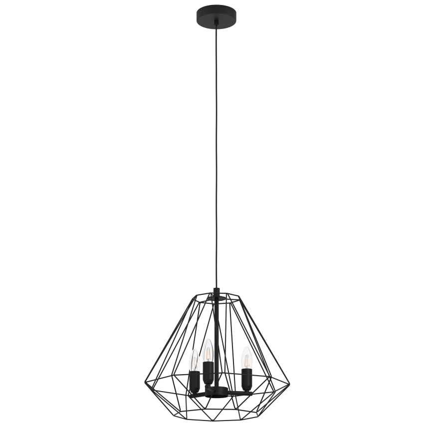 Eglo - Lestenec na vrvici 3xE14/40W/230V