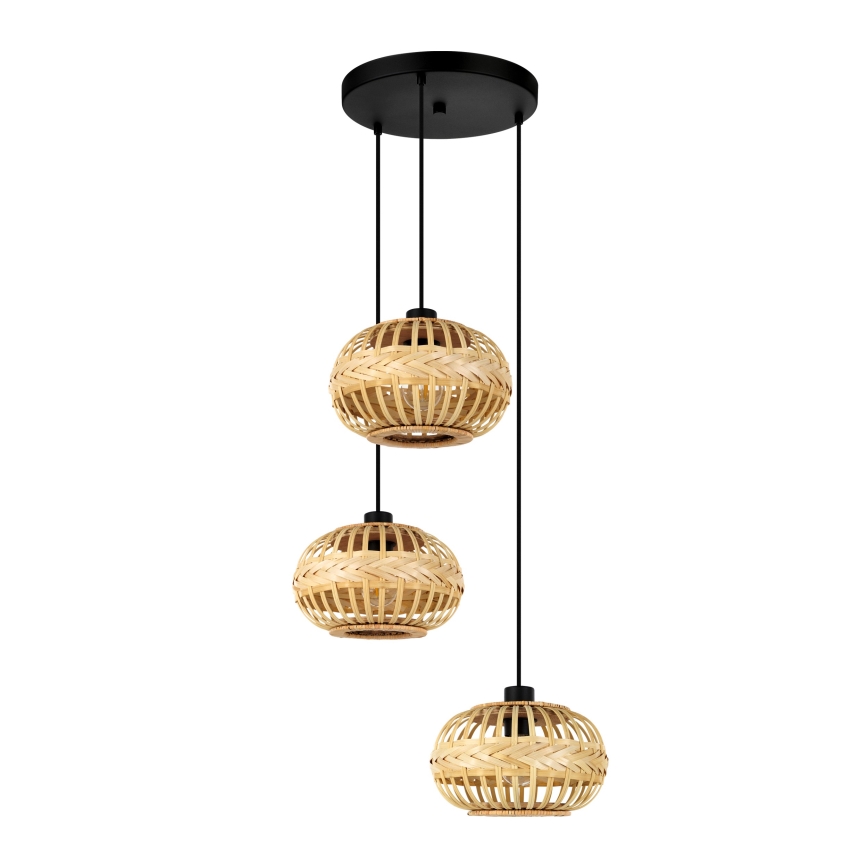 Eglo - Lestenec na vrvici 3xE27/40W/230V pr. 48 cm