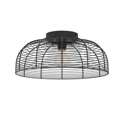 Eglo - Stropna svetilka 1xE27/40W/230V črna