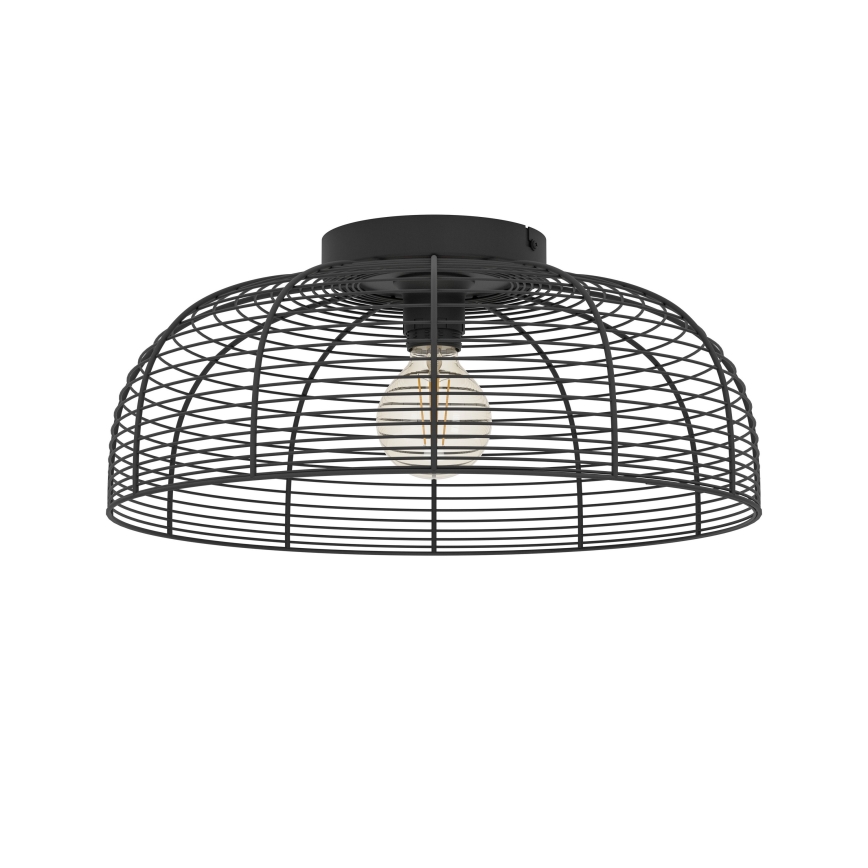 Eglo - Stropna svetilka 1xE27/40W/230V črna