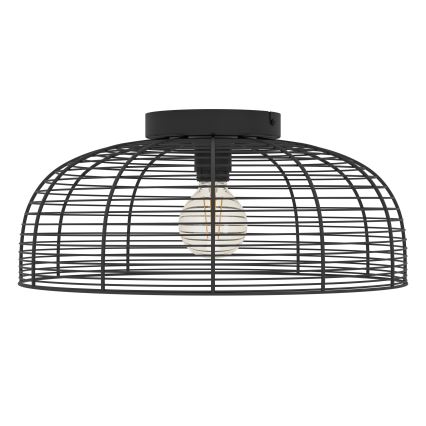 Eglo - Stropna svetilka 1xE27/40W/230V črna