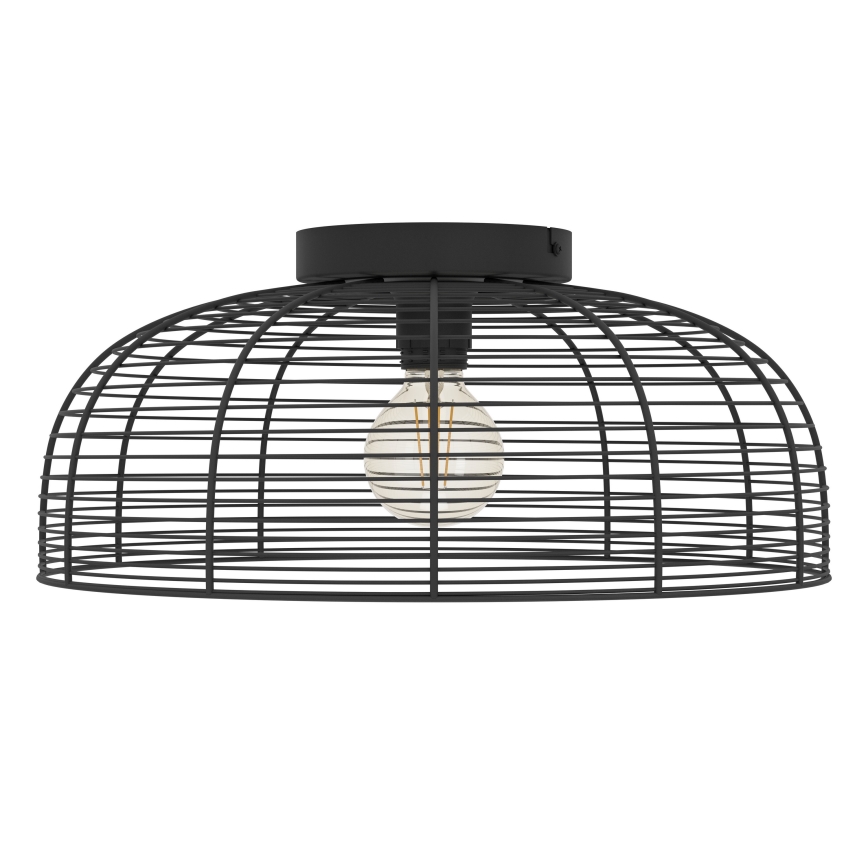 Eglo - Stropna svetilka 1xE27/40W/230V črna