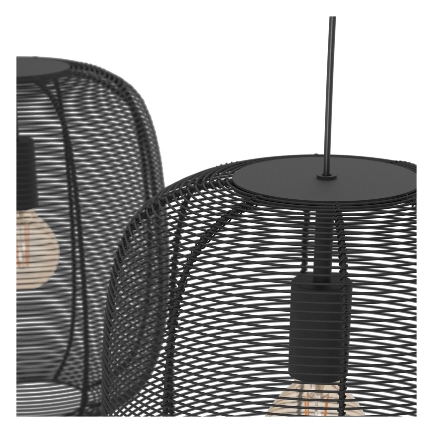 Eglo - Lestenec na vrvici 2xE27/40W/230V