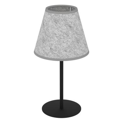 Eglo - Namizna svetilka 1xE27/40W/230V siv