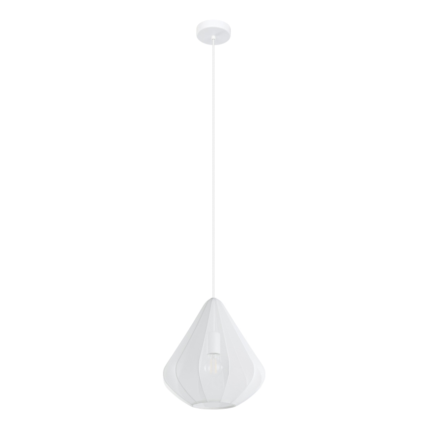 Eglo - Lestenec na vrvici 1xE27/40W/230V pr. 33,5 cm bela