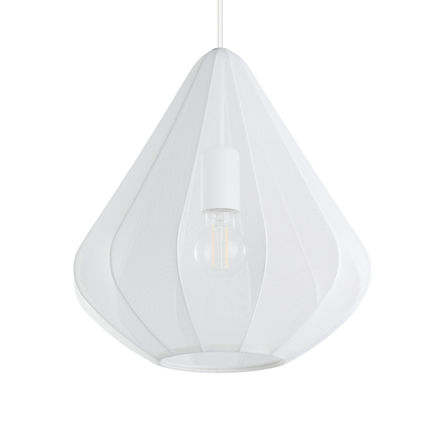 Eglo - Lestenec na vrvici 1xE27/40W/230V pr. 33,5 cm bela