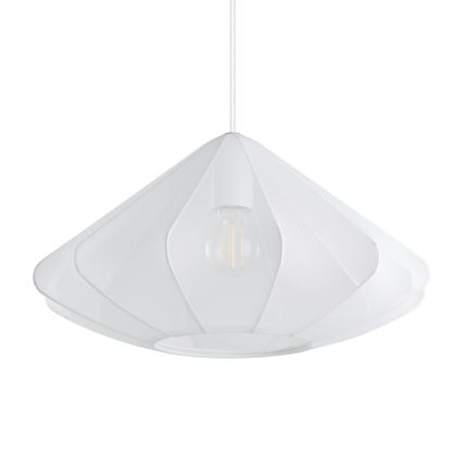 Eglo - Lestenec na vrvici 1xE27/40W/230V pr. 42,5 cm bela