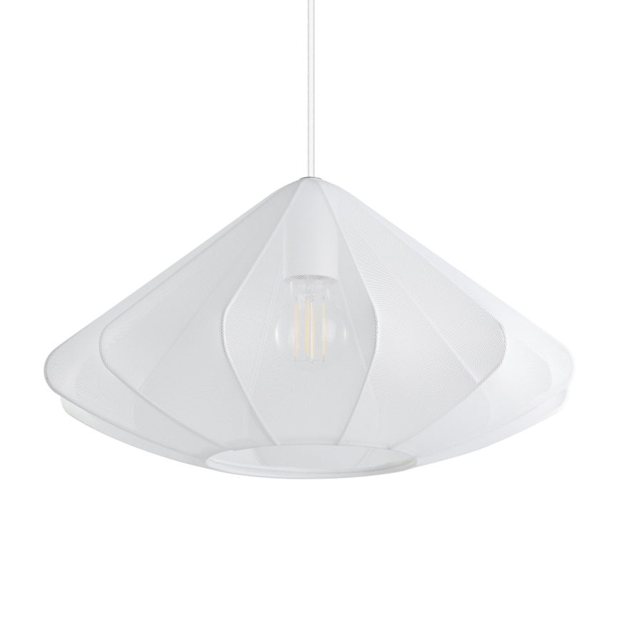Eglo - Lestenec na vrvici 1xE27/40W/230V pr. 42,5 cm bela