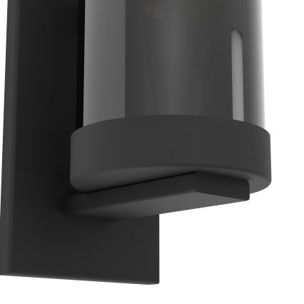Eglo - Stenska svetilka 1xE27/40W/230V črna