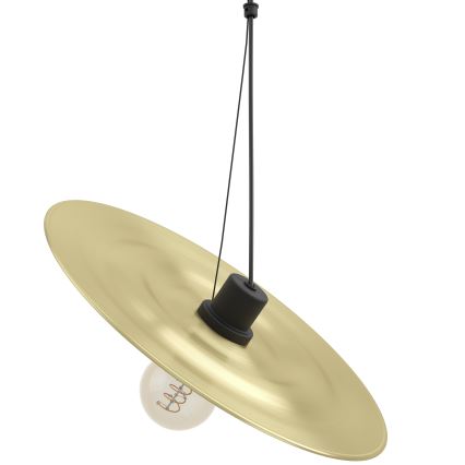 Eglo - Lestenec na vrvici 1xE27/40W/230V zlata
