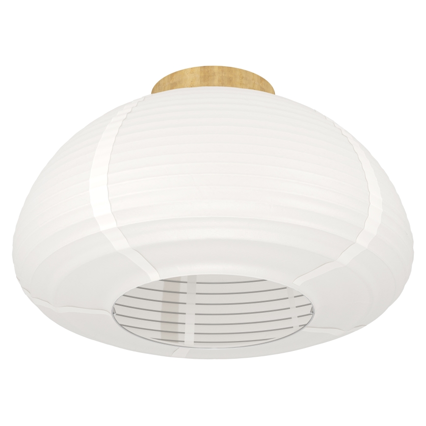 Eglo - Stropna svetilka 1xE27/40W/230V, premer 40 cm, bela/bež