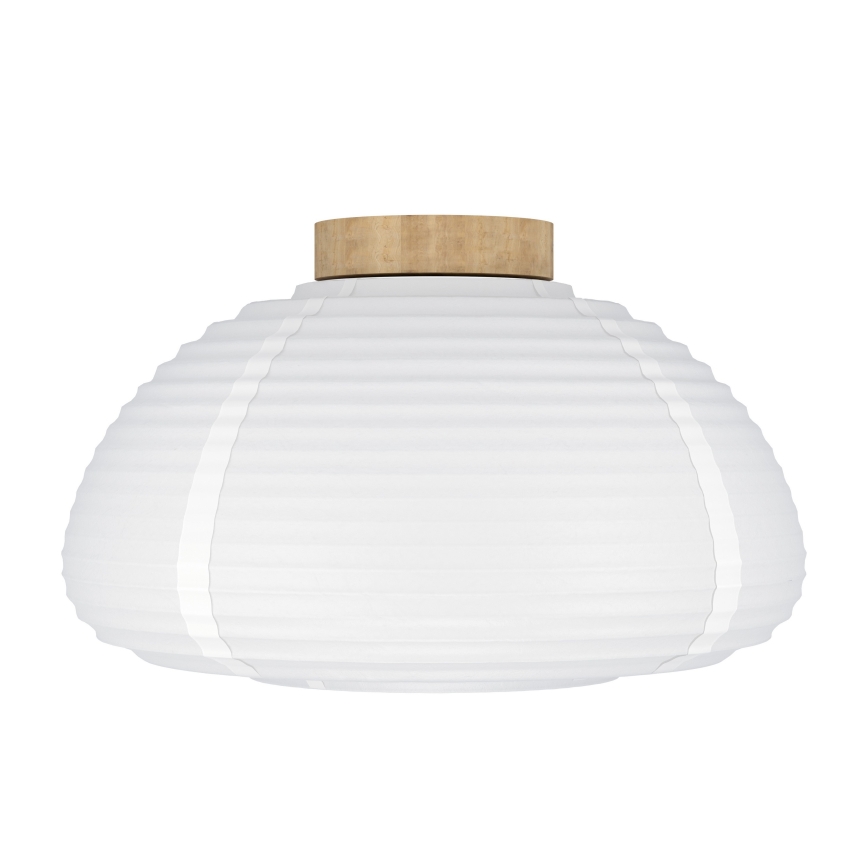 Eglo - Stropna svetilka 1xE27/40W/230V, premer 40 cm, bela/bež