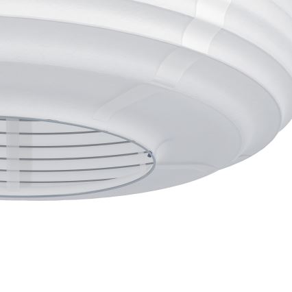 Eglo - Stropna svetilka 1xE27/40W/230V, premer 40 cm, bela/bež