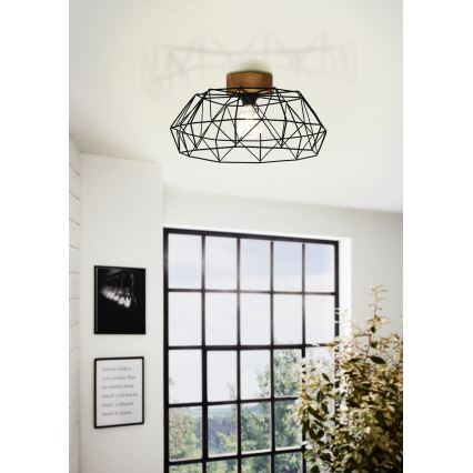 Eglo - Stropna svetilka 1xE27/60W/230V - FSC certifikat