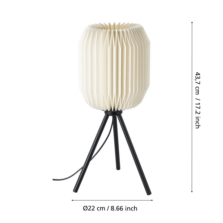Eglo - Namizna svetilka 1xE27/40W/230V