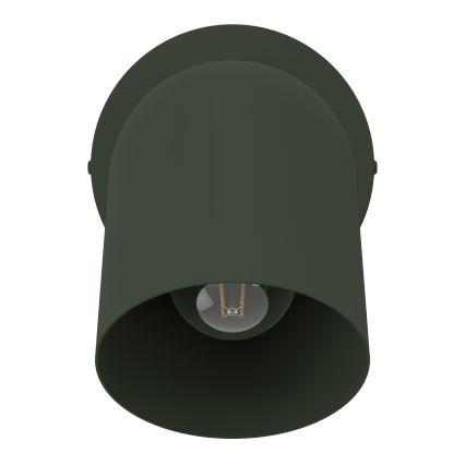 Eglo - Stensko točkovno svetilo 1xE14/40W/230V zeleno