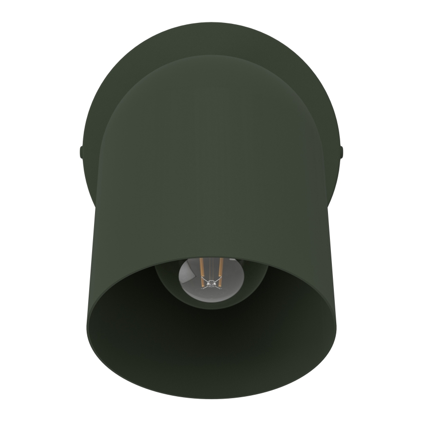 Eglo - Stensko točkovno svetilo 1xE14/40W/230V zeleno