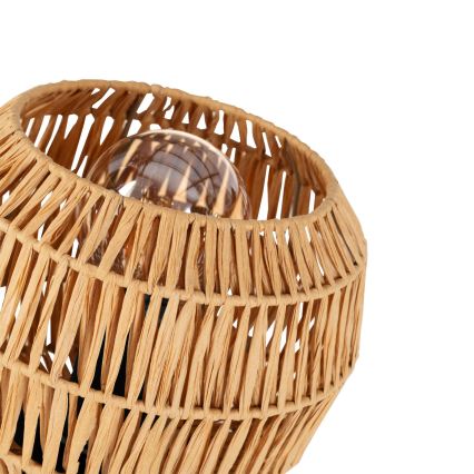 Eglo - Namizna svetilka 1xE27/40W/230V rjava