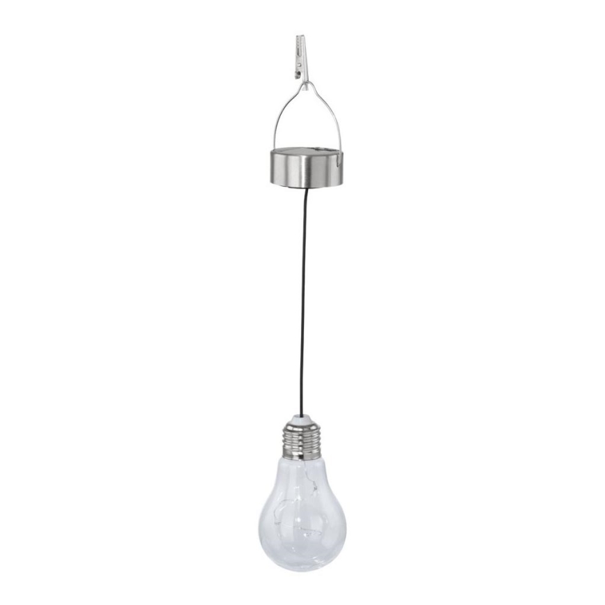 Eglo 48514 - LED Solarna viseča svetilka LED/0,06W/1,2V 150mAh IP44 sijajni krom