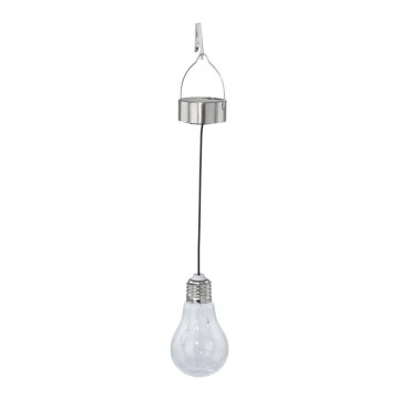 Eglo 48514 - LED Solarno viseče svetilo LED/0,06W/1,2V 150mAh IP44 sijajni krom