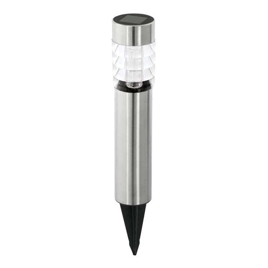 Eglo 48581 - Solarna svetilka LED/0,06W/1,2V 100 mAh IP44 mat krom