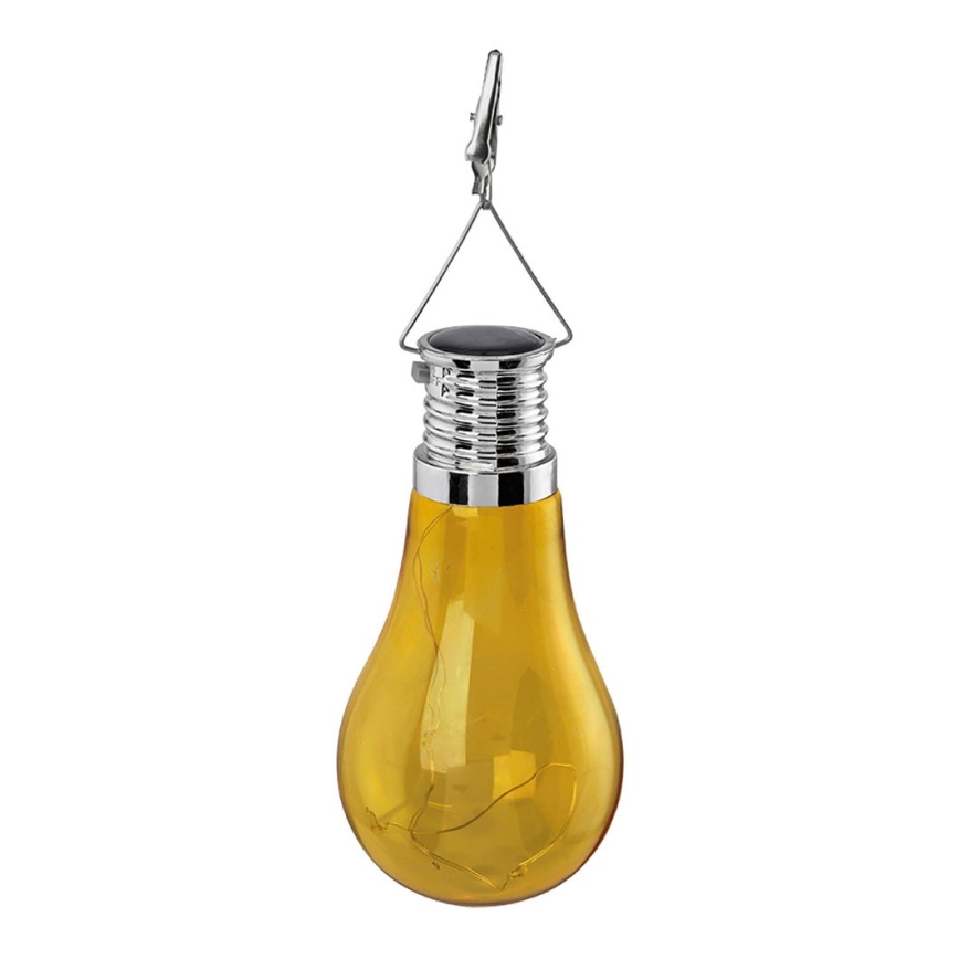 Eglo 48623 - LED Solarna svetilka 4xLED/0,06W rumena
