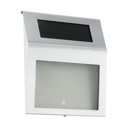 Eglo 48875 - LED Solarna hišna številka LED/1,2W/1,2V IP44 mat krom