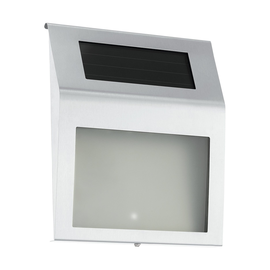 Eglo 48875 - LED Solarna hišna številka LED/1,2W/1,2V IP44 mat krom