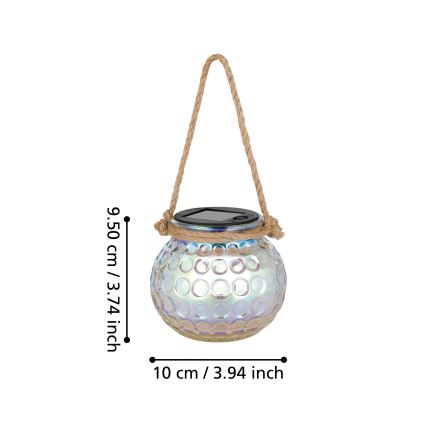 Eglo 48952 - LED Solarna svetilka LED/0,03W/1,2V 3000 mAh