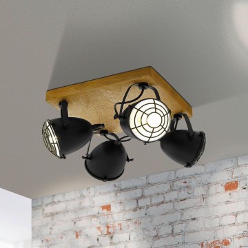 Eglo 49079 - Točkovno svetilo GATEBECK 4xE14/40W/230V