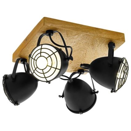 Eglo 49079 - Točkovno svetilo GATEBECK 4xE14/40W/230V