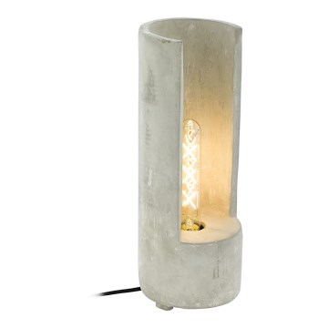 Eglo 49112 - Namizna svetilka LYNTON 1xE27/60W/230V beton