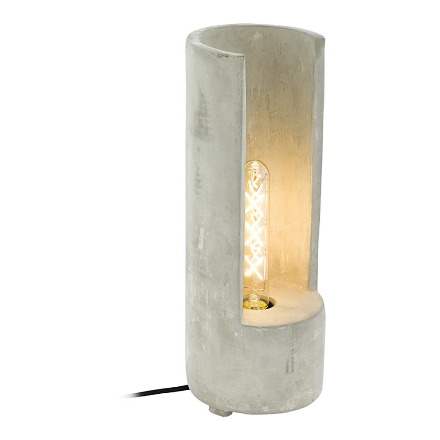 Eglo 49112 - Namizna svetilka LYNTON 1xE27/60W/230V beton