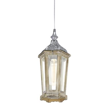 Eglo 49206 - viseči lestenec KINGHORN, 1xE27/42W/230V