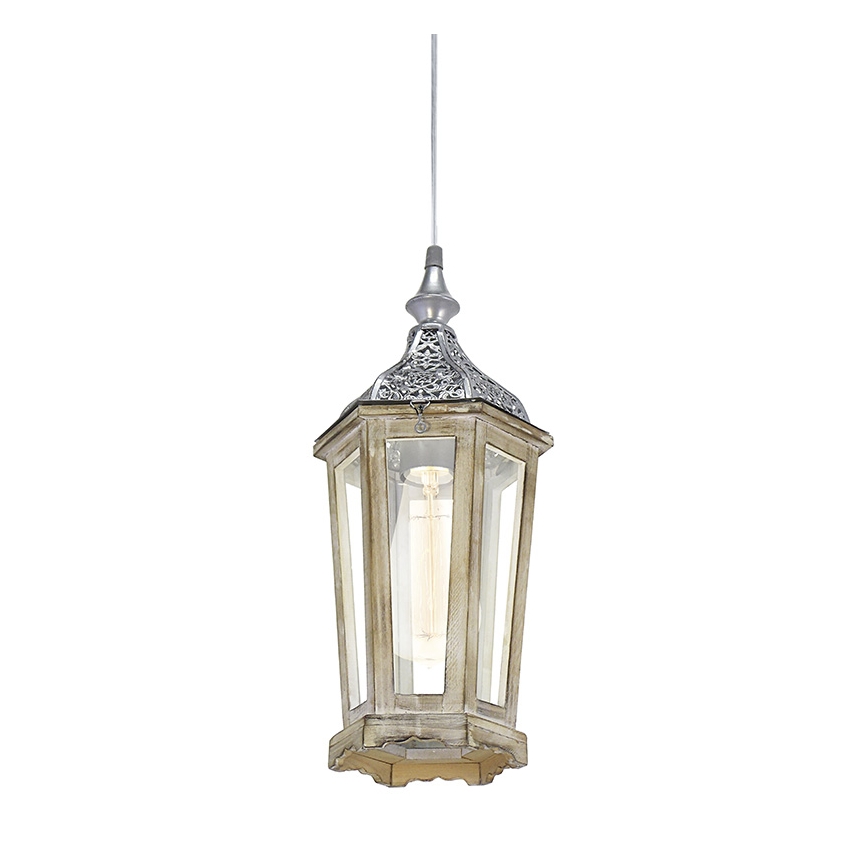 Eglo 49206 - viseči lestenec KINGHORN, 1xE27/42W/230V