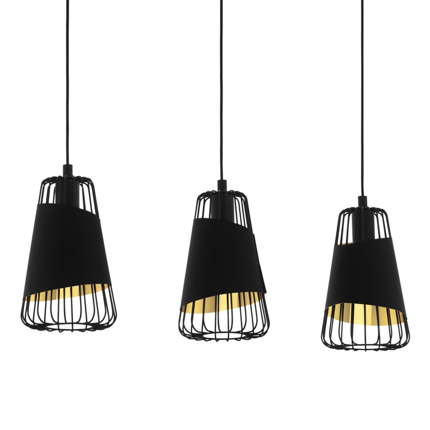 Eglo - Lestenec na vrvici 3xE27/60W/230V
