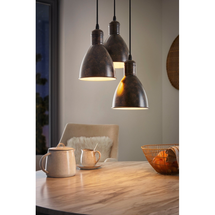 Eglo - Lestenec 3xE27/60W/230V