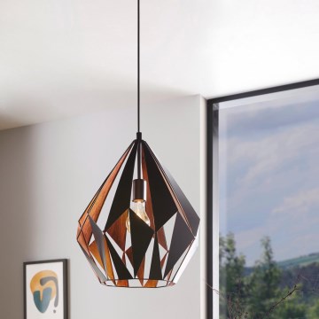 Eglo 49878 - Obesna svetilka CARLTON 1 1xE27/60W/230V