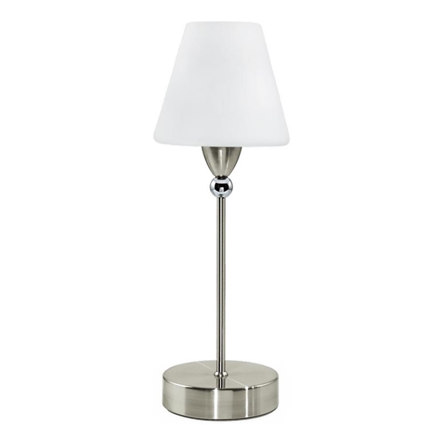 Eglo 54213 - Namizna svetilka 1xE14/40W/230V mat krom