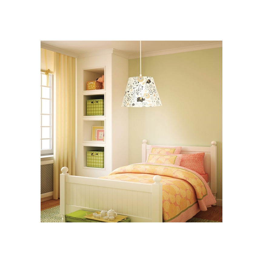 Eglo 54459 - Lestenec na vrvici MOLOVE 1xE27/60W/230V
