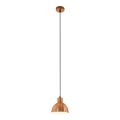Eglo 54513 - LED viseči lestenec na kablu 1xE27/6W/230V bakren