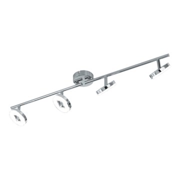 Eglo 54676 - LED točkovna svetilka 4xLED/6W/230V mat krom